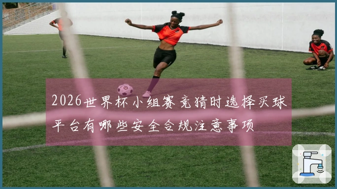2026世界杯小组赛竞猜时选择买球平台有哪些安全合规注意事项